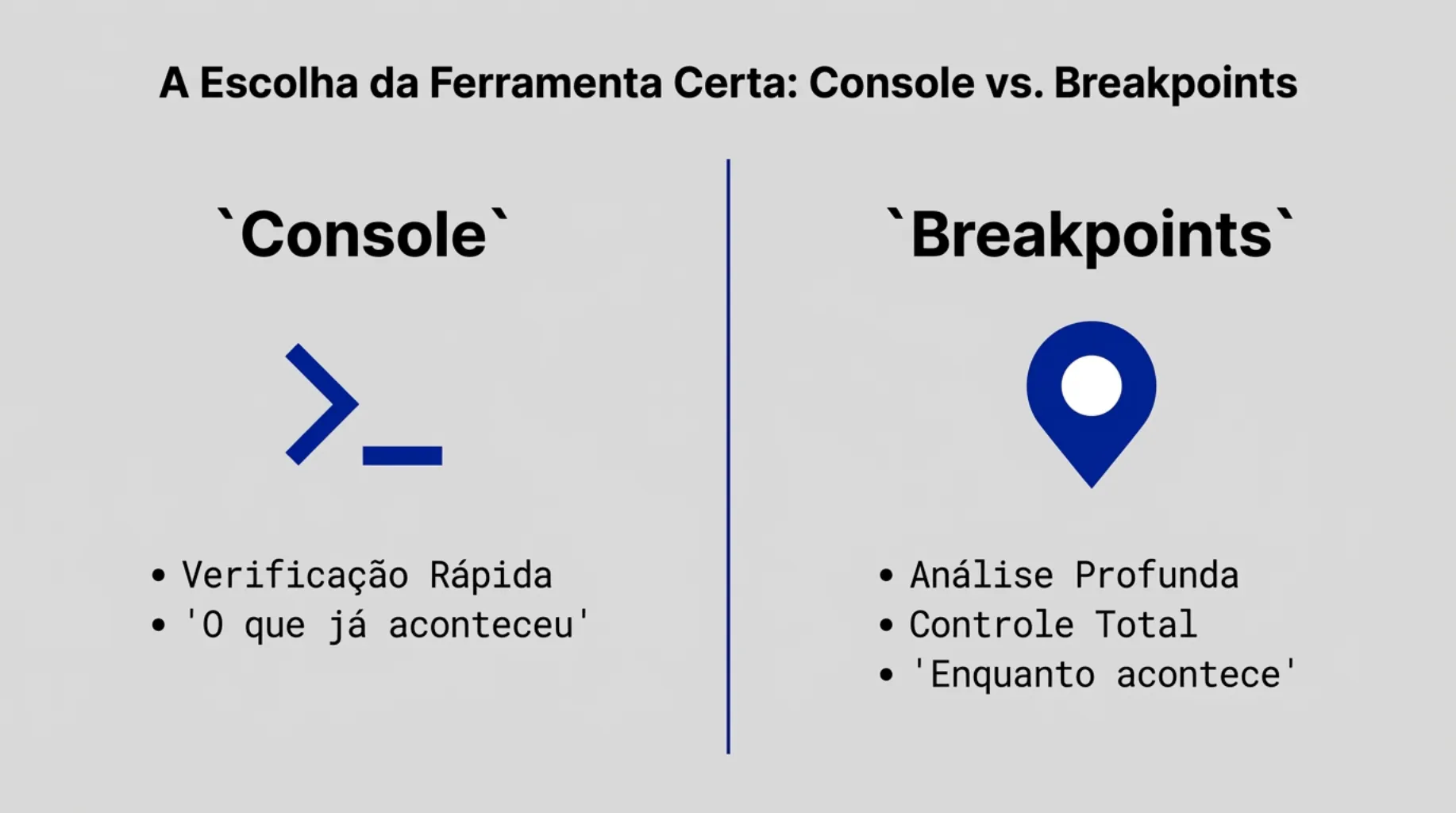 Visualização do Painel Call Stack no Chrome DevTools