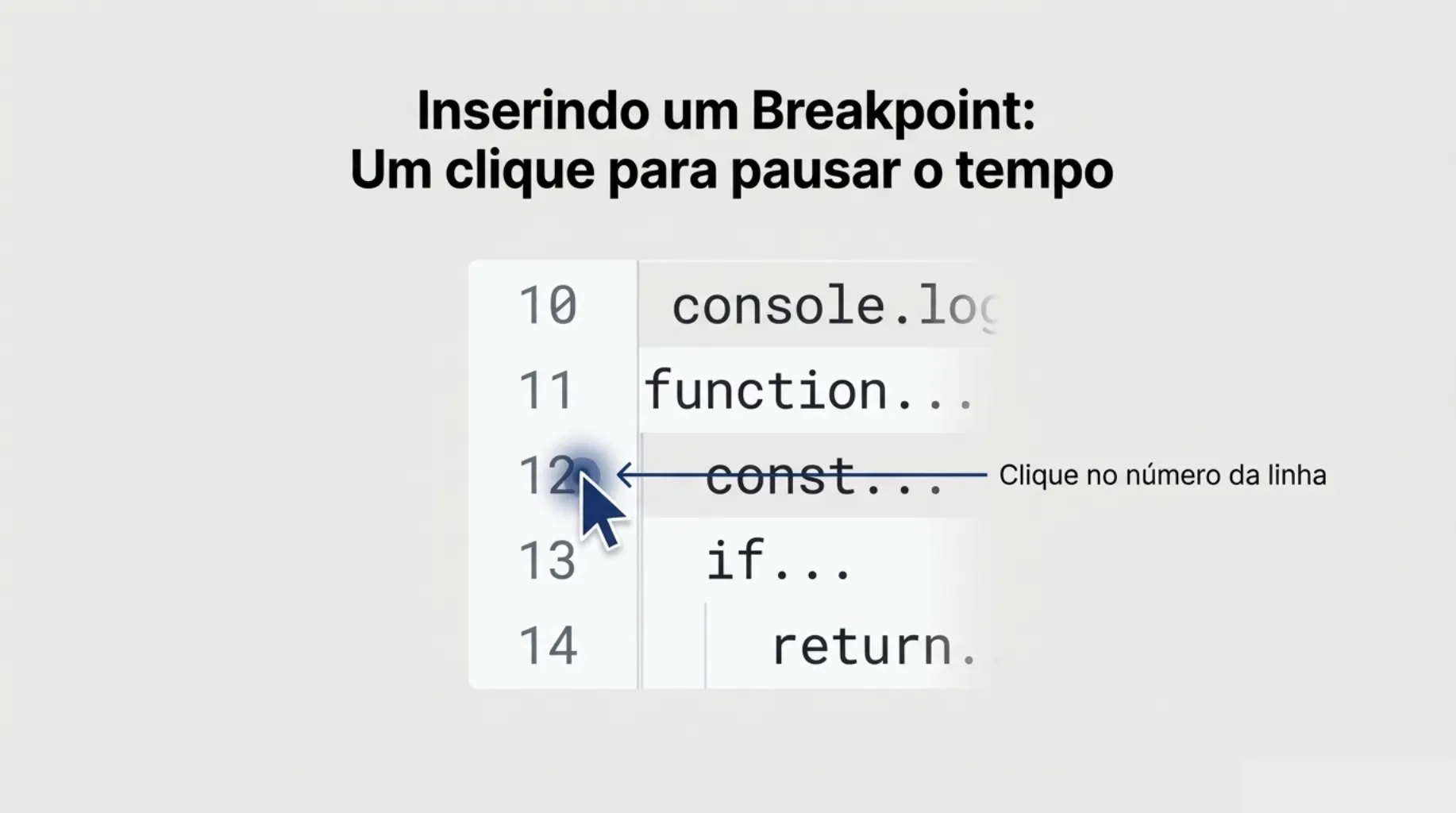 Como inserir um breakpoint